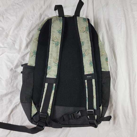 RVCA Pineapple Backpack With Baby Yoda Holder Casual Outdoors School - Picture 2 of 11